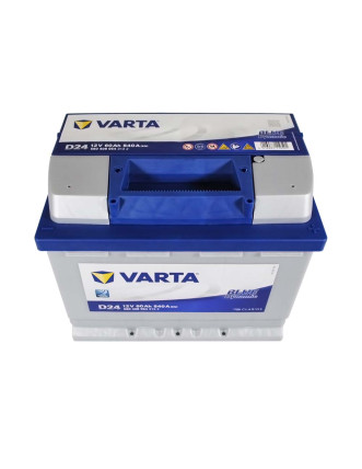 Автомобільний акумулятор VARTA Blue Dynamic 60Ah 540A R+ (правий +) D24