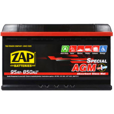 Автомобільний акумулятор ZAP AGM (L5) 95Ah 850A R+ (595 02)