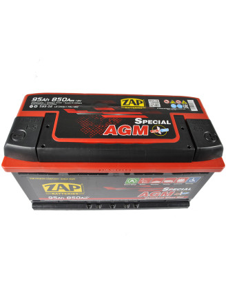 Автомобільний акумулятор ZAP AGM (L5) 95Ah 850A R+ (595 02)