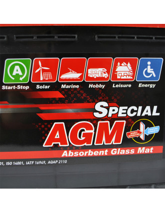 Автомобільний акумулятор ZAP AGM (L5) 95Ah 850A R+ (595 02)
