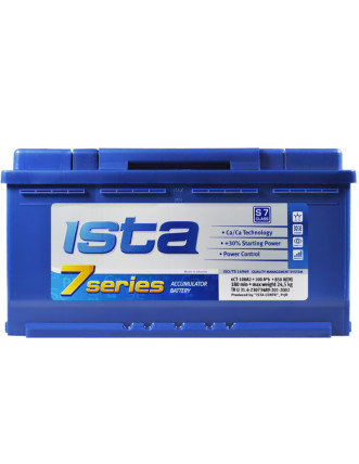 Автомобільний акумулятор ISTA 7 Series (L5) 100Ah 850A R+