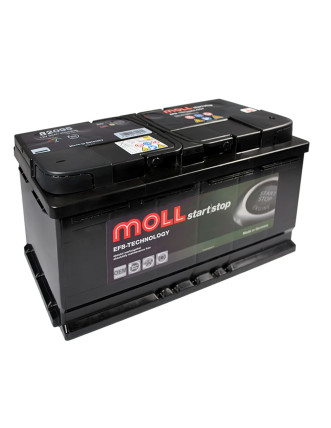Автомобільний акумулятор MOLL EFB (L5) 95Ah 900A R+ (правий +)
