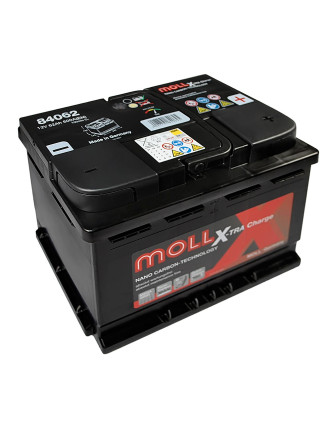 Автомобільні акумулятори MOLL X-Tra Charge (L2) 62Ah 600A R+ (правий +)