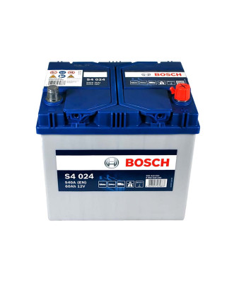 Автомобільний акумулятор BOSCH Asia 60Ah 540A R+ (правий +) S40 240