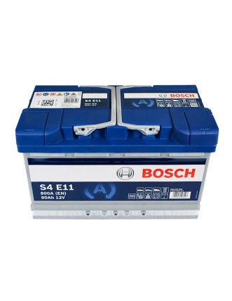 Автомобільний акумулятор BOSCH EFB 80Ah 800A R+ (правий +) L4 (S4E 111)