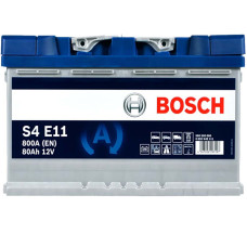 Автомобільний акумулятор BOSCH EFB 80Ah 800A R+ (правий +) L4 (S4E 111)