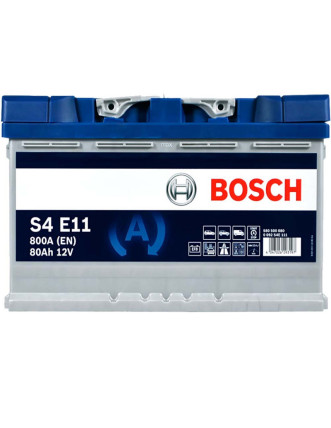 Автомобільний акумулятор BOSCH EFB 80Ah 800A R+ (правий +) L4 (S4E 111)