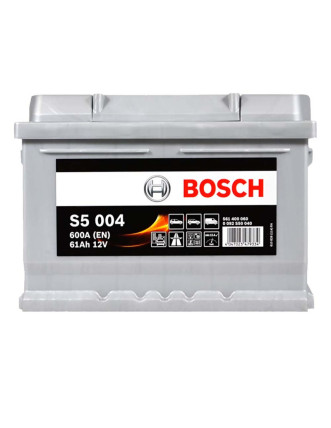 Автомобільний акумулятор BOSCH 61Ah 600A R+ (правий +) S50 040