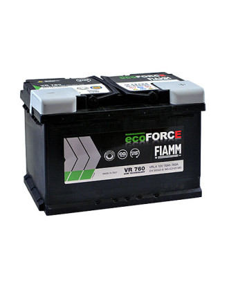 Автомобільний акумулятор FIAMM Ecoforce AGM 70Аh 760А R+ (правий +)