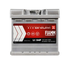 Автомобільний акумулятор FIAMM Titanium Pro 54Аh 520А R+ (правий +)