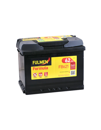 Автомобільний акумулятор FULMEN Formula 62Ah 540A R+ (правий +)