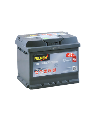 Автомобільний акумулятор Formula Xtreme 47Ah 450A R+ (правий +)