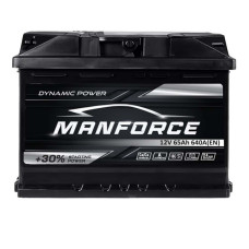 Автомобільний акумулятор MANFORСE 65Ah 640A L+ (лівий +) MF L2