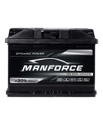 Автомобільний акумулятор MANFORСE 65Ah 640A L+ (лівий +) MF L2