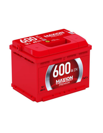 Автомобільний акумулятор MAXION Premium 60 Аh 600A L+ (лівий +)