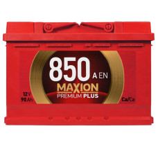 Автомобільний акумулятор MAXION Premium Plus 90Аh 850A R+ (правий +) TR L3