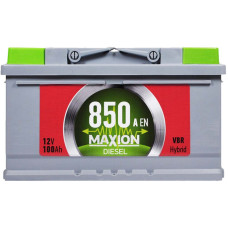 Автомобільний акумулятор MAXION Diesel 100Ah 850A R+ (правий +) MF LB4