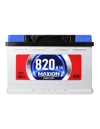 Автомобільний акумулятор MAXION EFB 80Ah 820A R+ (правий +) SMF L3
