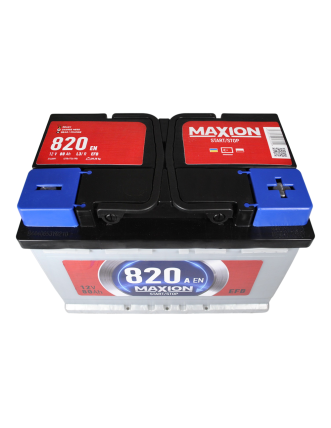Автомобільний акумулятор MAXION EFB 80Ah 820A R+ (правий +) SMF L3