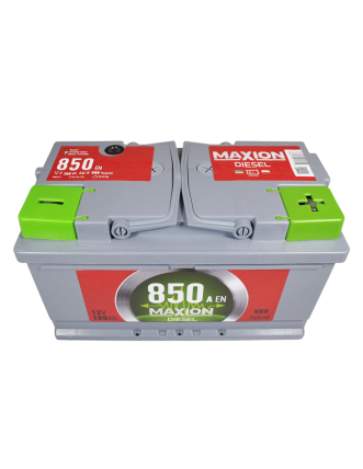 Автомобільний акумулятор MAXION Diesel 100Ah 850A R+ (правий +) MF LB4