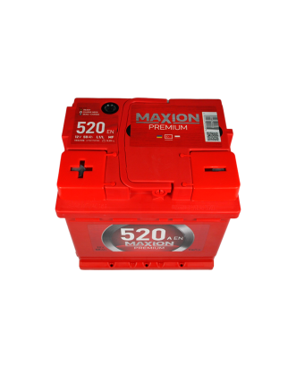 Автомобільний акумулятор MAXION Premium 50Аh 520A L+ (лівий +) TR L1