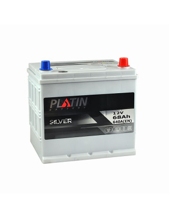 Автомобільний акумулятор PLATIN Silver Asia 68Ah 640A R+ (правий +) SMF