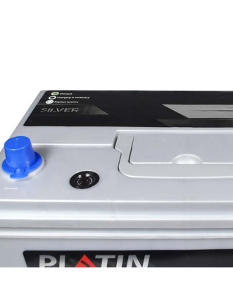 Автомобільний акумулятор PLATIN Silver Asia 105Ah 940A R+ (правий +) SMF (N70) н.к.