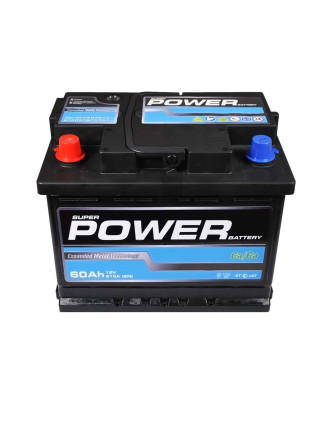 Автомобільний акумулятор POWER Black 60Ah 510A L+ (лівий +) L2 MF