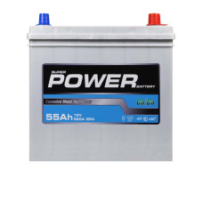 Автомобільний акумулятор POWER Silver Asia 55Ah 520A R+ (правий +) NS60 SMF н. до.