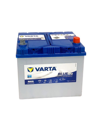 Автомобільний акумулятор VARTA Blue Dynamic EFB Asia 65Ah 650A R+ (правий +) N65