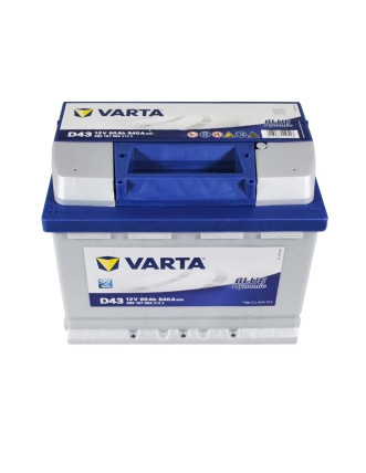 Автомобільний акумулятор VARTA Blue Dynamic 60Ah 540A L+ (лівий +) D43