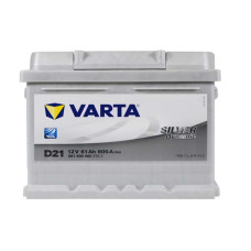Автомобільний акумулятор VARTA Silver Dynamic 61Ah 600A R+ (правий +) D21