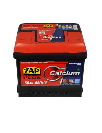 Автомобільний акумулятор ZAP Plus 50Ah 480A R+ (правий +) LB1 (550 98) h=175