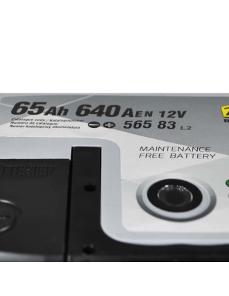 Автомобільний акумулятор ZAP Silver 65Ah 640A R+ (правий +) L2 (565 83)