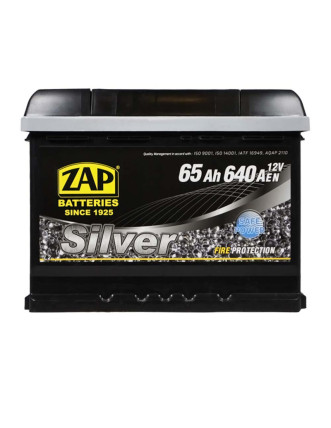 Автомобільний акумулятор ZAP Silver 65Ah 640A R+ (правий +) L2 (565 83)