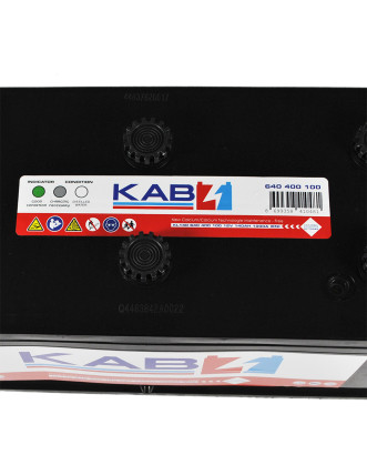 Автомобільний акумулятор KAB Red MF (D4A) 140Ah 1000A L+