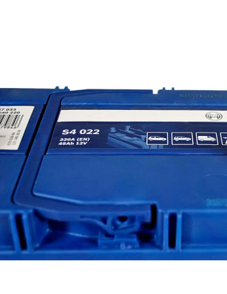 Автомобільний акумулятор BOSCH Asia 45Ah 330A L+ (лівий +) тонка клема B24 (S40 220)