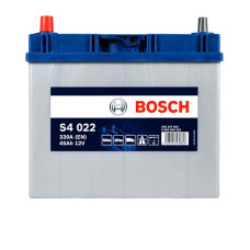 Автомобільний акумулятор BOSCH Asia 45Ah 330A L+ (лівий +) тонка клема B24 (S40 220)