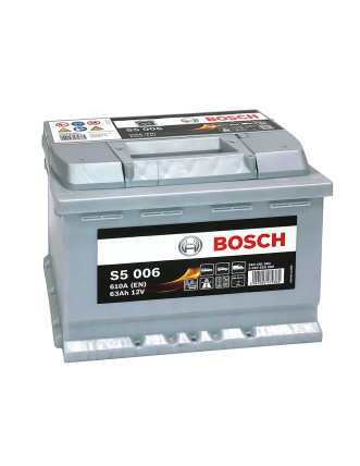 Автомобільний акумулятор BOSCH 63Ah 610A L+ (лівий +) L2 (S50 060)