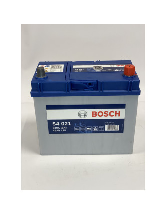 Автомобільний акумулятор BOSCH Asia 45Ah 330A L+ (лівий +) тонка клема B24 (S40 220)