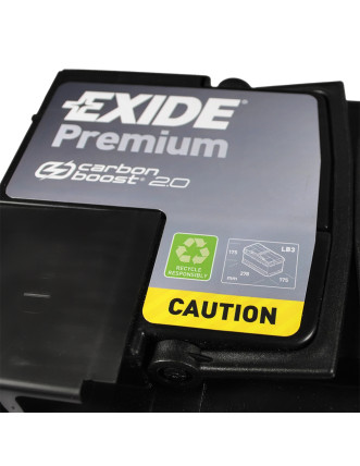 Автомобільний акумулятор EXIDE Premium 72Аh 720Ah R+ (правий +) EA722