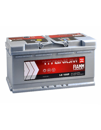 Автомобільний акумулятор FIAMM Titanium Pro 100Аh 870А R+ (правий +)
