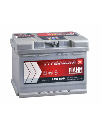 Автомобільний акумулятор FIAMM Titanium Pro 60Аh 540А L+ (лівий +)