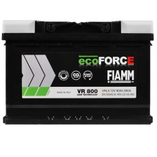 Автомобільний акумулятор FIAMM Ecoforce AGM 80Аh 800А R+ (правий +)