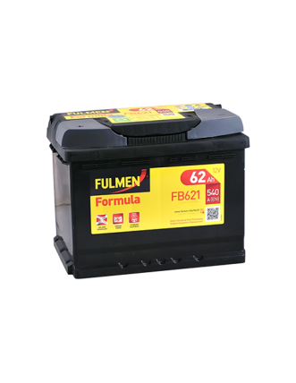 Автомобільний акумулятор FULMEN Formula 62Ah 540A L+ (лівий +)