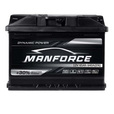 Автомобільний акумулятор MANFORСE 65Ah 640A R+ (правий +) MF L2