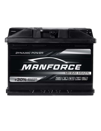 Автомобільний акумулятор MANFORСE 65Ah 640A R+ (правий +) MF L2