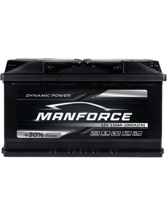 Автомобільний акумулятор MANFORСE 110Ah 1000A R+ (правий +) MF L5