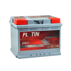 Автомобільний акумулятор PLATIN Pro 60Ah 540A L+ (лівий +) MF