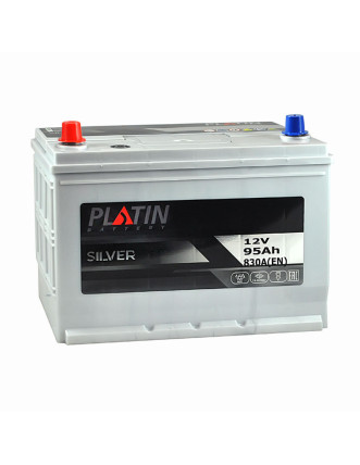 Автомобільний акумулятор PLATIN Silver Asia 95Ah 830A L+ (лівий +) SMF